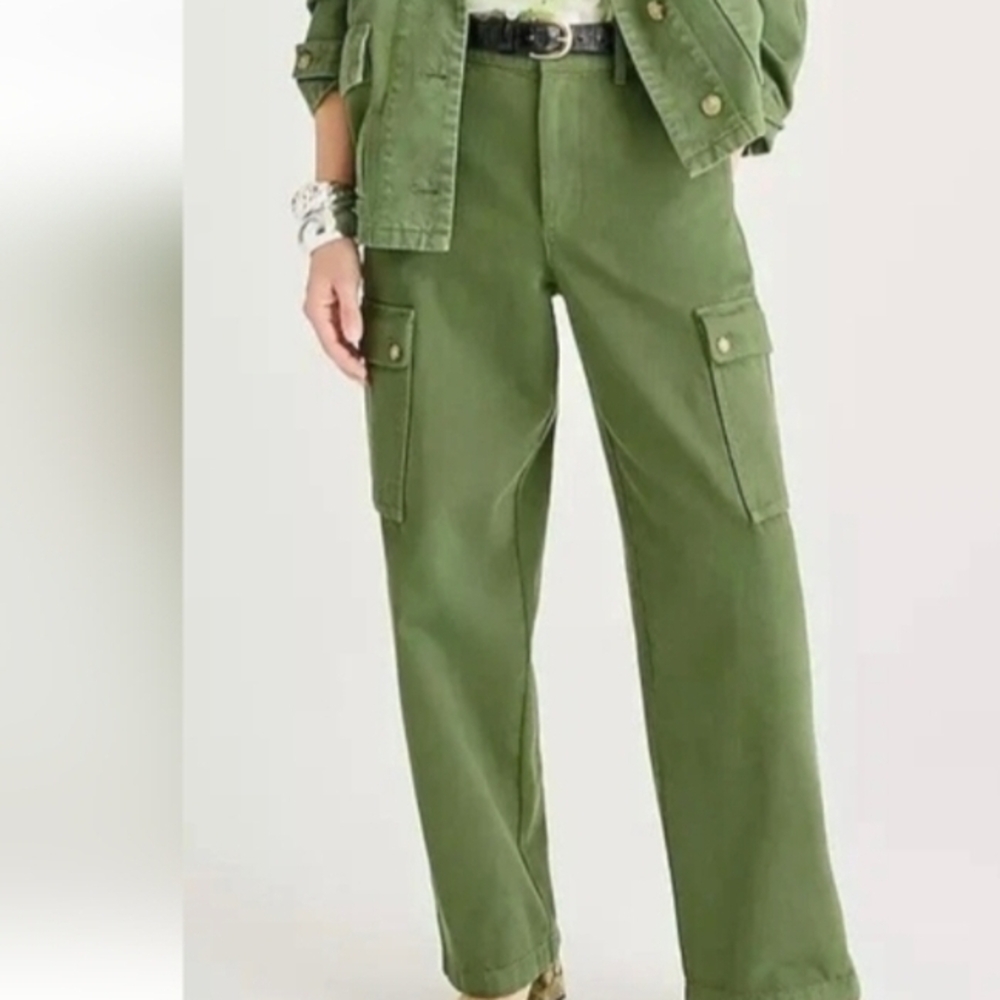 J. Crew Relaxed cargo pant in heavyweight twill